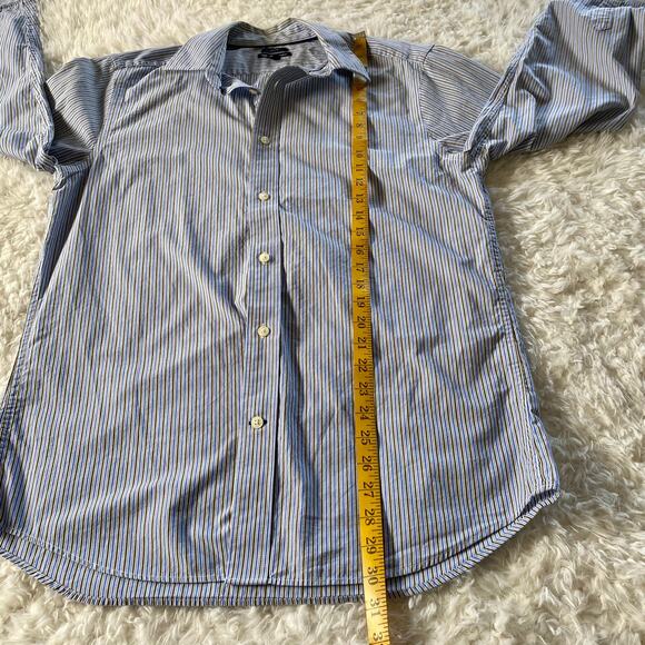 Gap Premium Slim Fit Long Sleeve Button Up Dress Shirt Collared Size Large - Picture 7 of 9